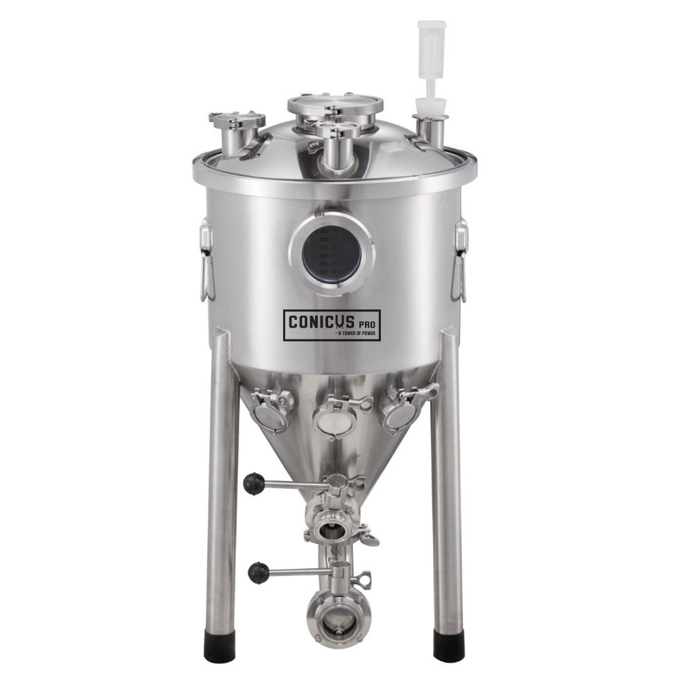Conicus Pro 30L rustfri stål unitank